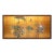 1970s "Chrysanthemums and Sparrows", Antique Style Chinoiserie Painted Screen For Sale