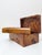 Wood Orangish Burl Wood Keepsake Office Box For Sale - Image 7 of 13