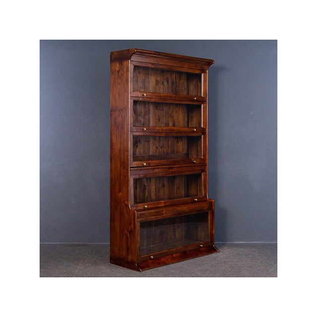 Vintage Display Cabinet in Walnut For Sale - Image 16 of 16