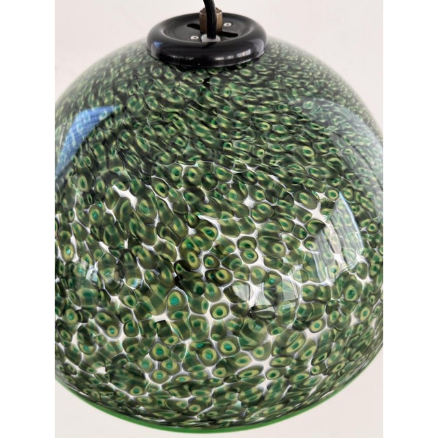 Italian Green Neverrino Pendant Light by Gae Aulenti for Vistosi, 1970s For Sale - Image 13 of 18