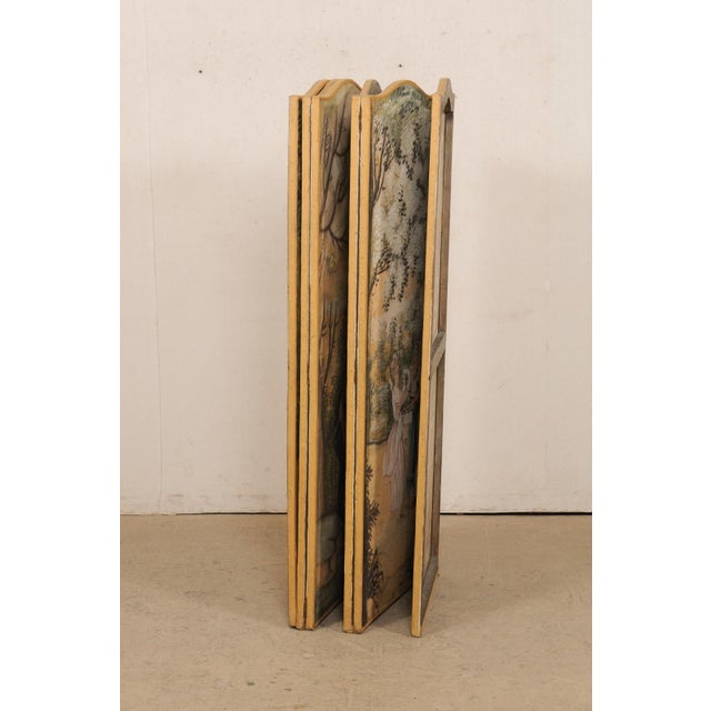 19th Century 19th C. French Folding Screen For Sale - Image 5 of 8