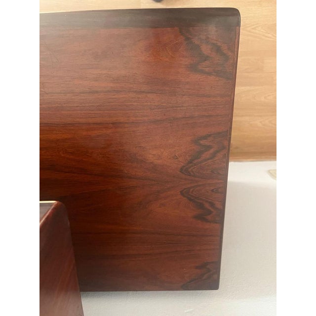 Danish Rosewood Sideboard and Display Cabinet by Arne Vodder, 1950 For Sale - Image 11 of 13