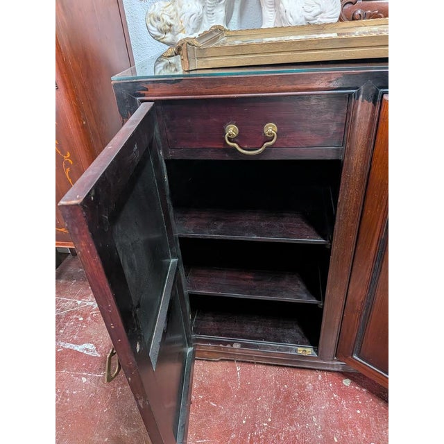 Mid-Century Chinoiserie Oreiental Sideboard For Sale - Image 11 of 12