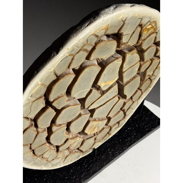 Septaria Nodule on Custom Stand For Sale - Image 12 of 15