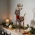 Vintage Woven Organic Grapevine and Wire Holiday Reindeer Sculpture For Sale - Image 9 of 9