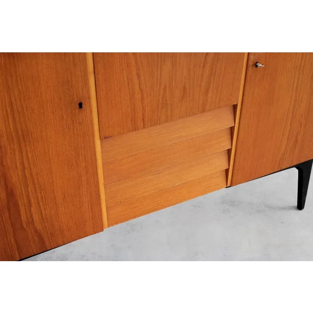 1960s Swedish Sideboard with Cupboard, 1960s For Sale - Image 5 of 10