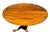Mid 20th Century Mid 20th Century Queen Anne Antique Style Oval Pecan Tilt Top Table For Sale - Image 5 of 12