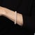 Mid 20th Century Mid 20th Century Tiffany & Co 7.5mm Pearl Bracelet Signature 18k White Gold X Clasp Estate For Sale - Image 5 of 6