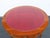 Brown French Demilune Inlay Leather Top Console Flip Top Card Table 6916 For Sale - Image 8 of 18