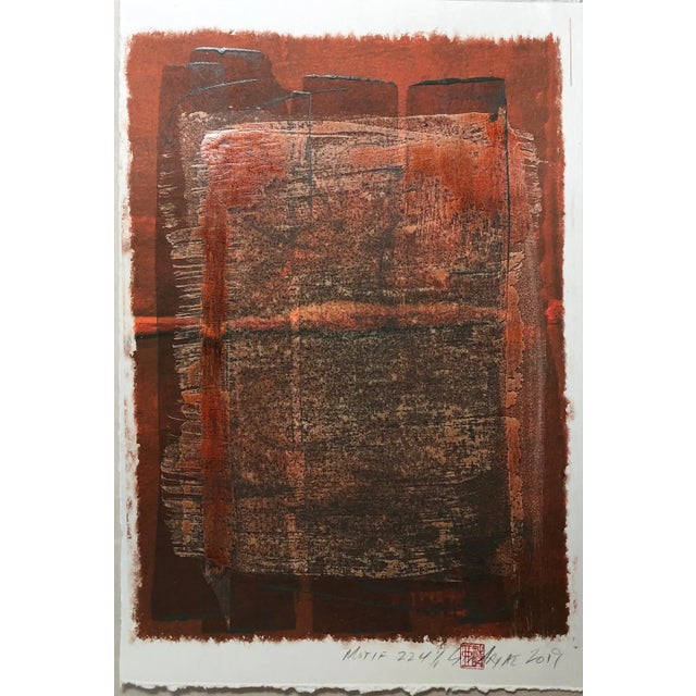 One of a kind Original art on heavy weight hand cut water color paper. Measures 12.5X16.5” comes in a 17X21X1.2” white...