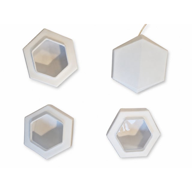 Wall Lights by Bega Gantenbrink, 1960s, Set of 4 For Sale - Image 4 of 8