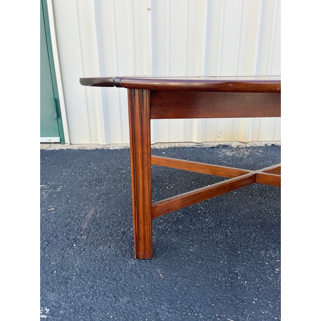 Drexel Cherry Butlers Tray Table For Sale - Image 6 of 12