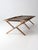 Olive Vintage Byer Folding Campaign Style Camp Cot For Sale - Image 8 of 18