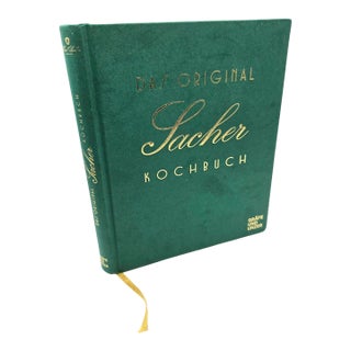 German-Language Edition of "Das Original Sacher Kochbuch" Cook Book For Sale