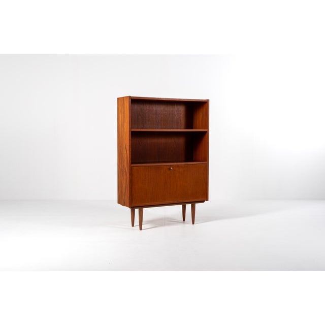 Mid-Century Modern Mid-Century Modern Danish Teak Bookcase from Sejling Skabe, 1960s For Sale - Image 3 of 16
