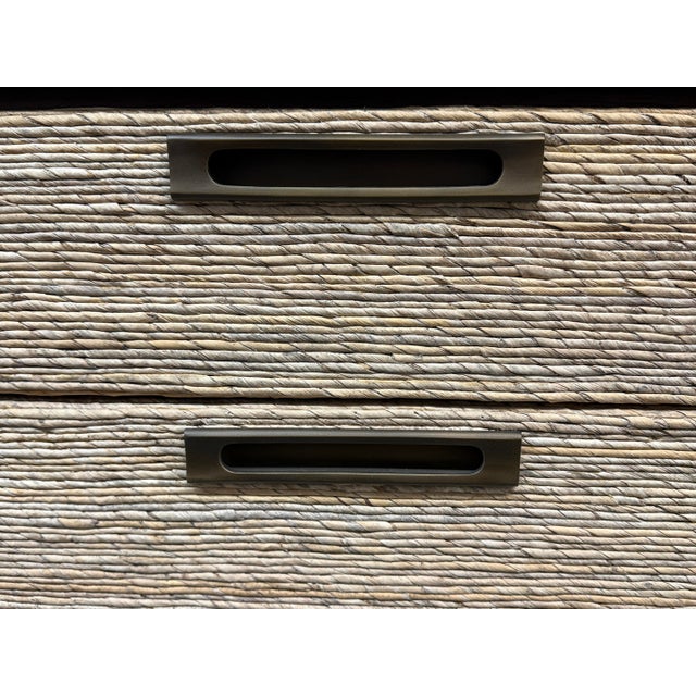 Wood Brownstone Gemma Nightstand, Teak Wood For Sale - Image 7 of 12