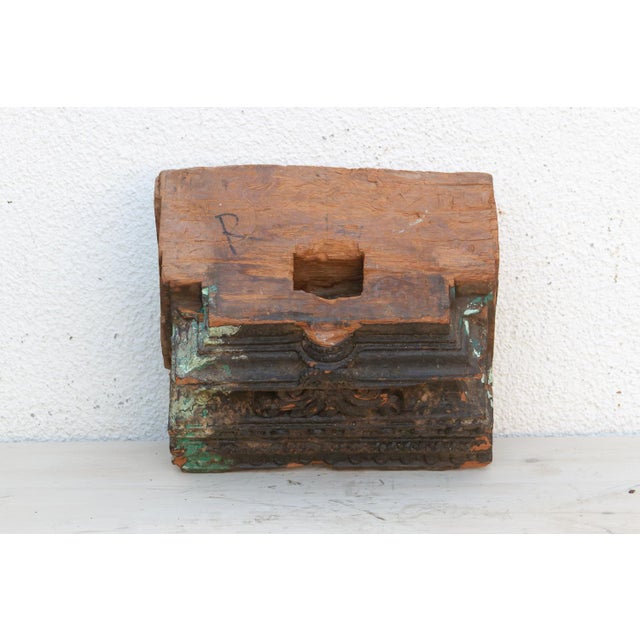 Wood Finely Carved Antique Architectual Fragment For Sale - Image 7 of 9
