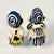 1930s Boho Chic Danish Kissing Dutch Kids Salt & Pepper Shakers - A Pair. For Sale - Image 9 of 10