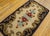 American Sublime Tan Beige Color With Beautiful Flower Design Antique American Hooked Rug For Sale - Image 3 of 10