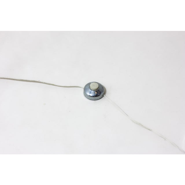 Italian Trumpet Floor Lamp in Chrome, 1970s For Sale - Image 6 of 8