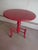 Traditional Vintage Painted Regency Style Round Pedestal Table Circa 1930 For Sale - Image 3 of 8