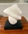 Mid-Century Modern Abstract Carrara Marble Sculpture (9.5” High) For Sale - Image 6 of 12
