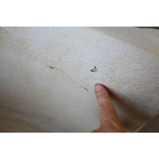 Draped Plaster and Fiberglass Chairs For Sale - Image 9 of 11