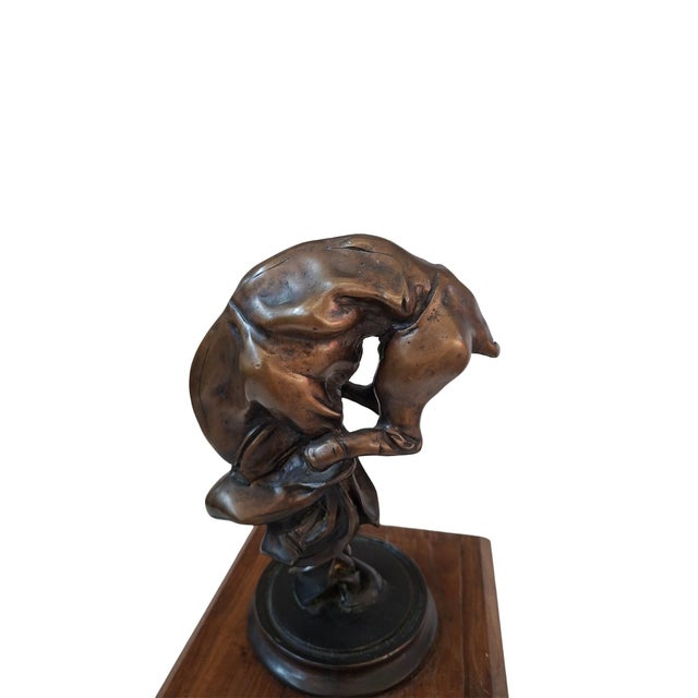 Baroque Camillo Catelli, Twisting Horse, 1980, Bronze For Sale - Image 3 of 10