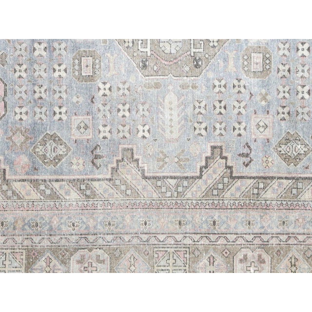 Expertly crafted Semi Antique Persian Tabriz Rug - 8' x 11' is a timeless addition to any home. Made with high-quality...