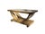 Brown Saltman Rare 40s Solid Wood Coffee Table W/Glass Top Attributed to Brown Saltman - Refinished For Sale - Image 4 of 14