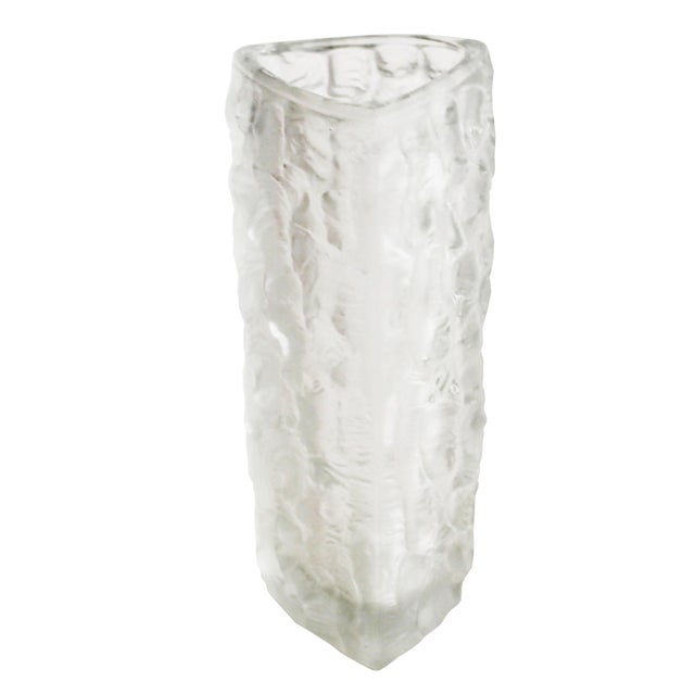Flower Vase by Vladislav Urban for Rosice Glasswork, 1969 For Sale - Image 14 of 14