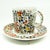 Hand-Painted Cups and Saucers from Karolina Factory, Poland, 1970s, Set of 8 For Sale - Image 14 of 16