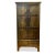 1970s 1970s Asian Iron Doors Tall Cabinet For Sale - Image 5 of 5