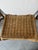 Vintage Coastal Organic Woven Wicker & Metal Frame Dining Chairs – Set of 4 For Sale - Image 11 of 12