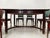 Exceptional Vienna Secession extendable dining table, model no. 994, manufactured by Jacob & Josef Kohn, Vienna, circa...