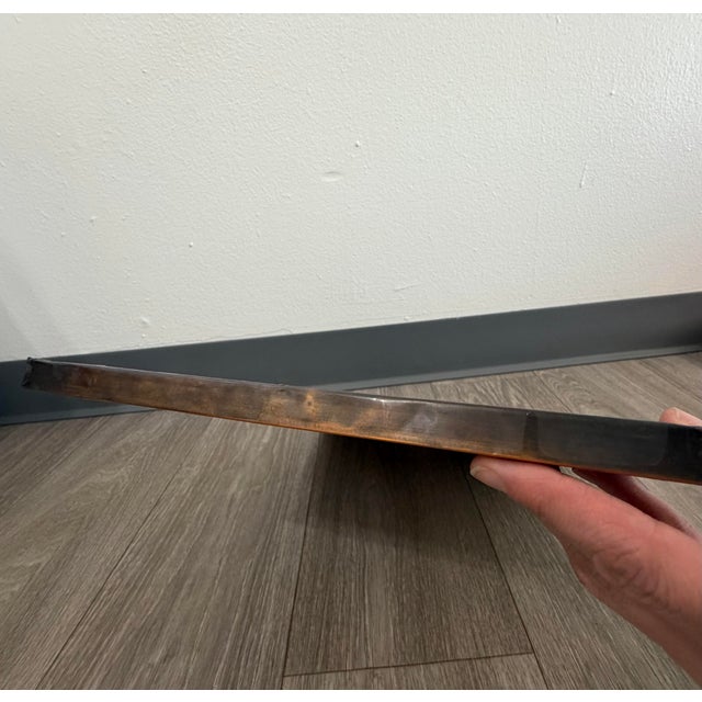 1960s Vintage Brazilian Metal Relief Farm Workers Wall Art For Sale - Image 5 of 5