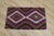 1980s 1980s African Red Blue Ikat Small Rug For Sale - Image 5 of 13