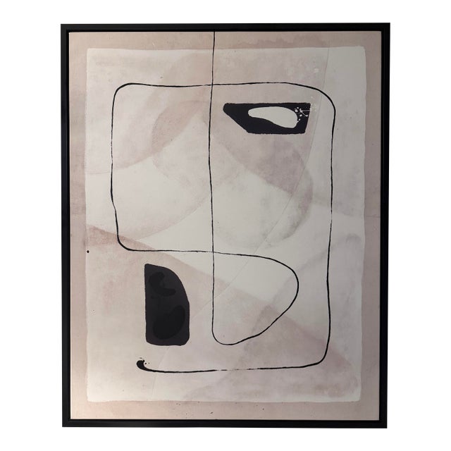 Global Views Pathway Framed Abstract Canvas, Large Scale Reproduction For Sale