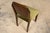 Set of 6 French Art Deco Walnut Dining Chairs in Olive Green Velvet, 1930s For Sale - Image 9 of 18