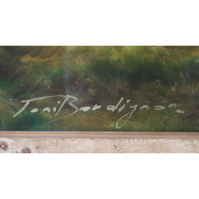 Toni Bordignon, Venetian Landscape, Oil on Canvas, Framed For Sale - Image 10 of 11