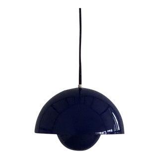1970s Verner Panton Flowerpot Pendant Light for Louis Poulsen, Denmark For Sale