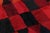 Mid-Century Modern Vintage Swedish Rya Rug, Red and Black Geometric Pattern - Rug & Kilim For Sale - Image 3 of 8