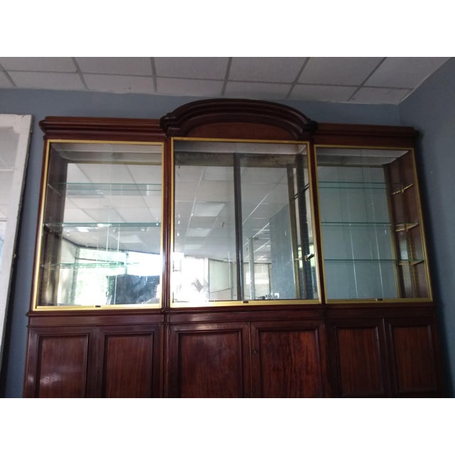 Antique Rosewood Display Case For Sale In San Antonio - Image 6 of 11