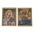 Pair Cusco School Paintings Madonna and Child & Archangel Barachiel 20th Century For Sale