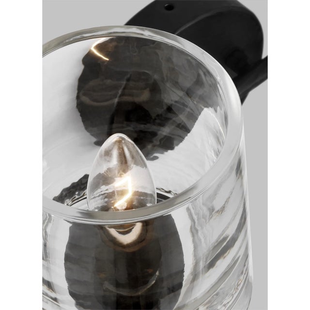 Contemporary ED Ellen DeGeneres by Visual Comfort Studio Marietta 2-Light Vanity, Aged Iron For Sale - Image 3 of 6