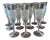 Crystal Splendid Champagne Flutes with 24K Gold Rim from Moser, 1940s, Set of 12 For Sale