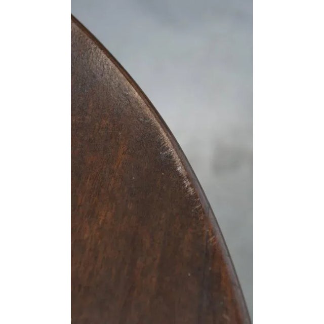 Antique 18th Century English Swivel Barrel Leg Bird Cage Tilt Top Table For Sale - Image 12 of 15