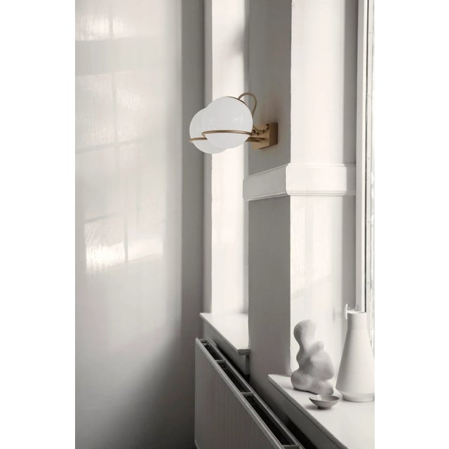 Gino Sarfatti Gino Sarfatti Model 238/2 Wall Lamp in Champagne For Sale - Image 4 of 7