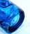 Robert Held Art Glass Iridescent Blue Bud Vase For Sale - Image 10 of 11