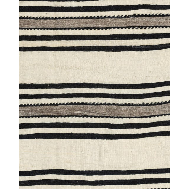 Vintage Turkish Kilim Runner Rug 4ft 4in X 13ft 11in For Sale In New York - Image 6 of 8